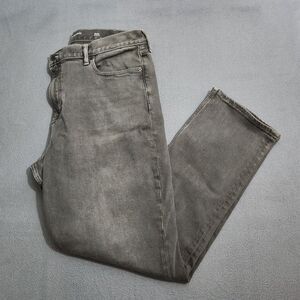 Banana Republic Legacy Men 38X32(30) Black Slim Fit Straight Leg Jeans